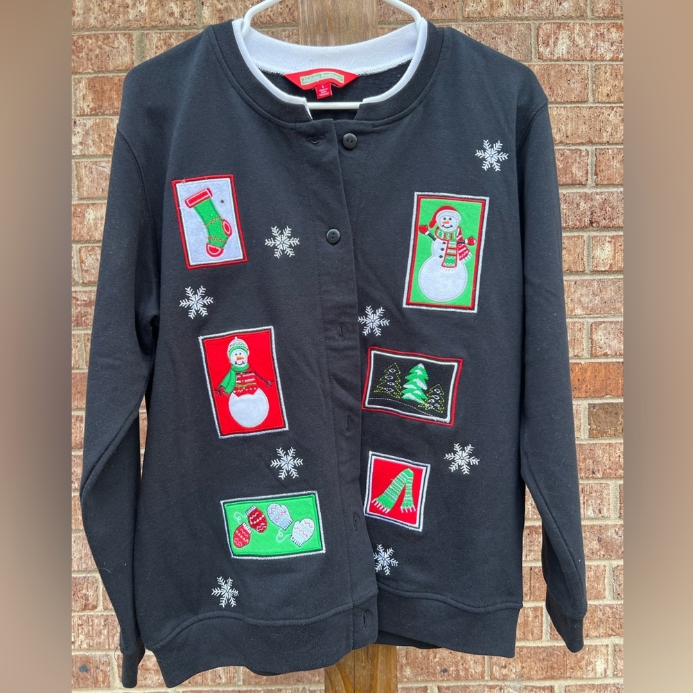 Christmas‎ cardigan